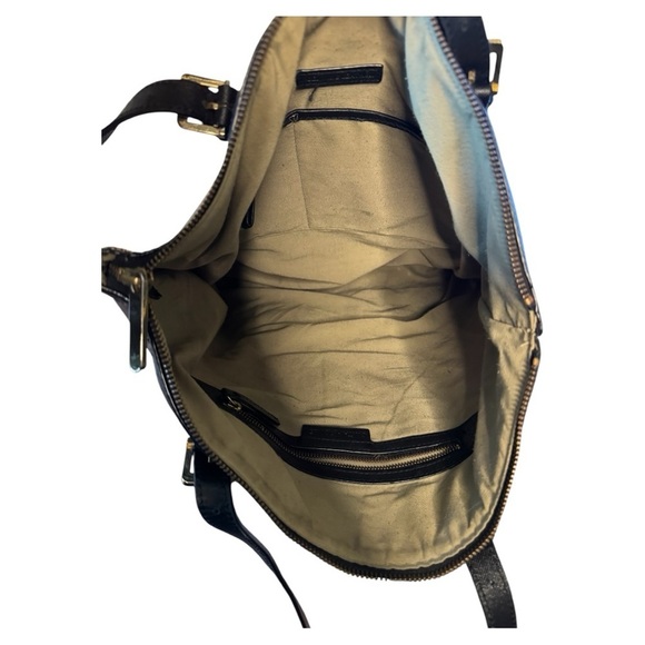 Cynthia Rowley Black Leather Handbag - Picture 11 of 11